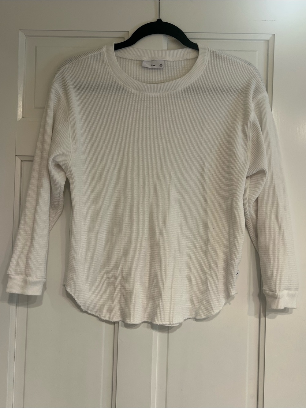 Aritzia TNA Waffle Thermal Top